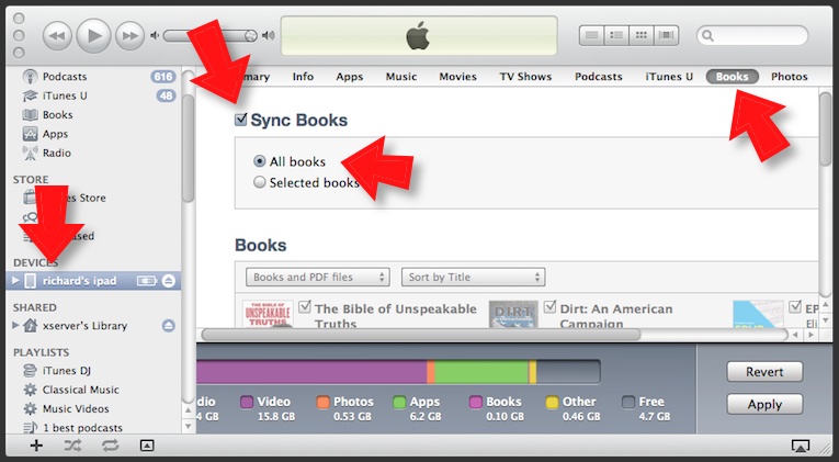 itunes settings